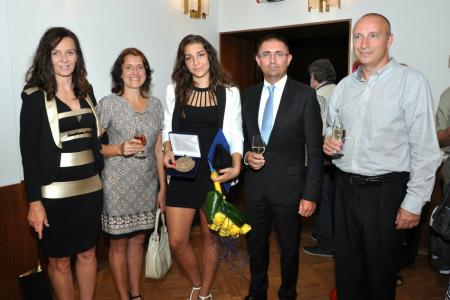 Lakatos Rita Receives Pro Urbe Juvenis Award